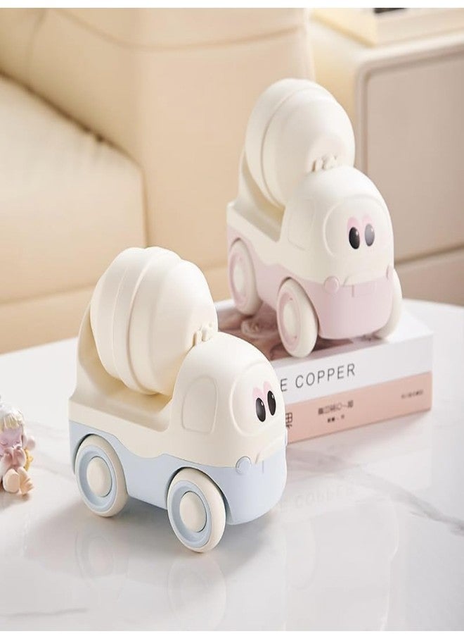 Richtots Premium Piggy Bank for Kids - Cement Mixer Truck Toy Design Coin Bank for Kids, Money Saving Box with Lock & Key, Birthday Return for Boys & Girls (Random Color) - Image 2